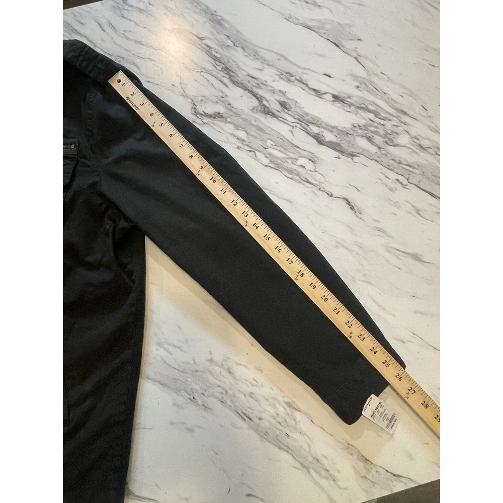 Levis Military Jacket Mens XXL Black Canvas